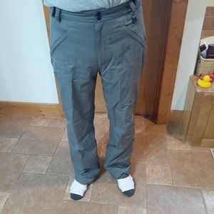 Mens grey bonfire snowboard pants